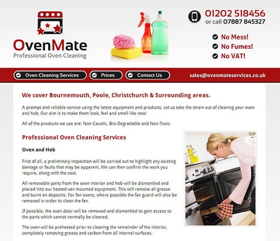oven mate screenshot