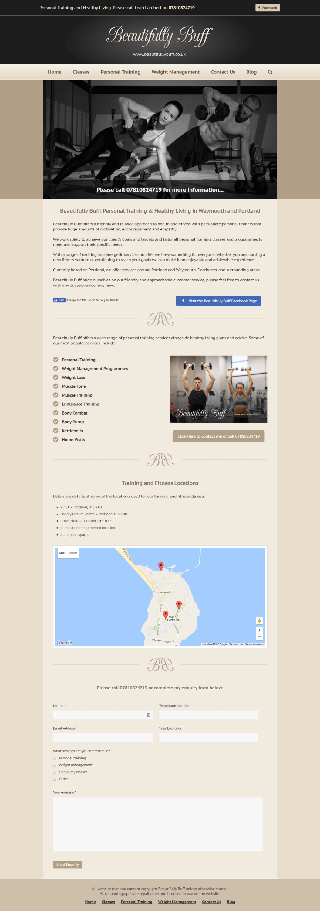 portfolio beautifully buff