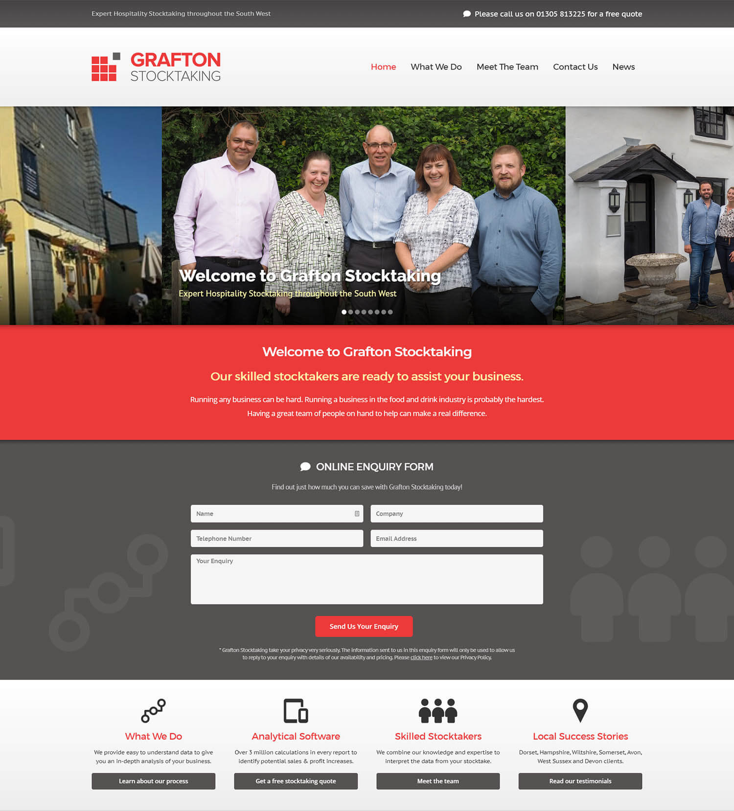 grafton stocktaking new website