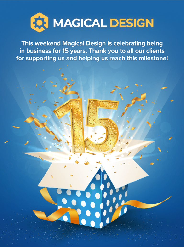 magical design 15 years in business 768x1030 1