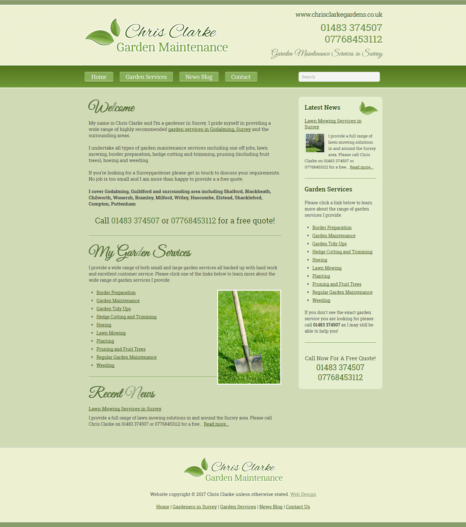 chris clarke garden maintenance