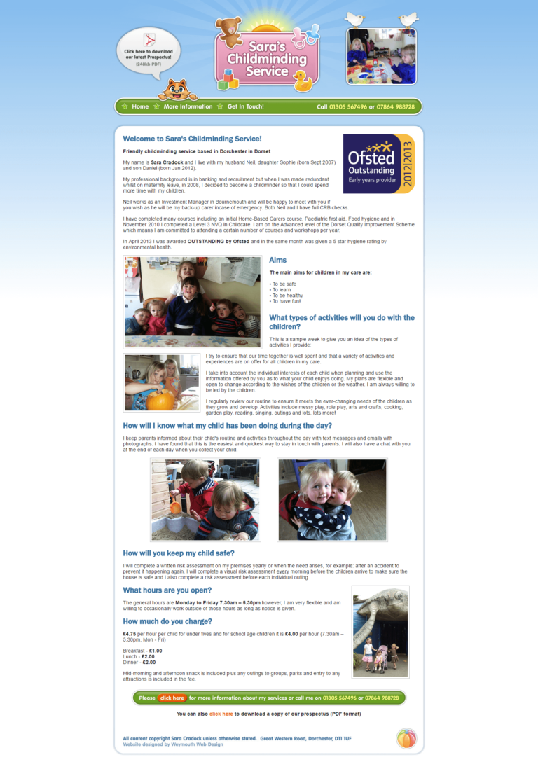 Childminding Design Sara's Childminding Service | Magical Design