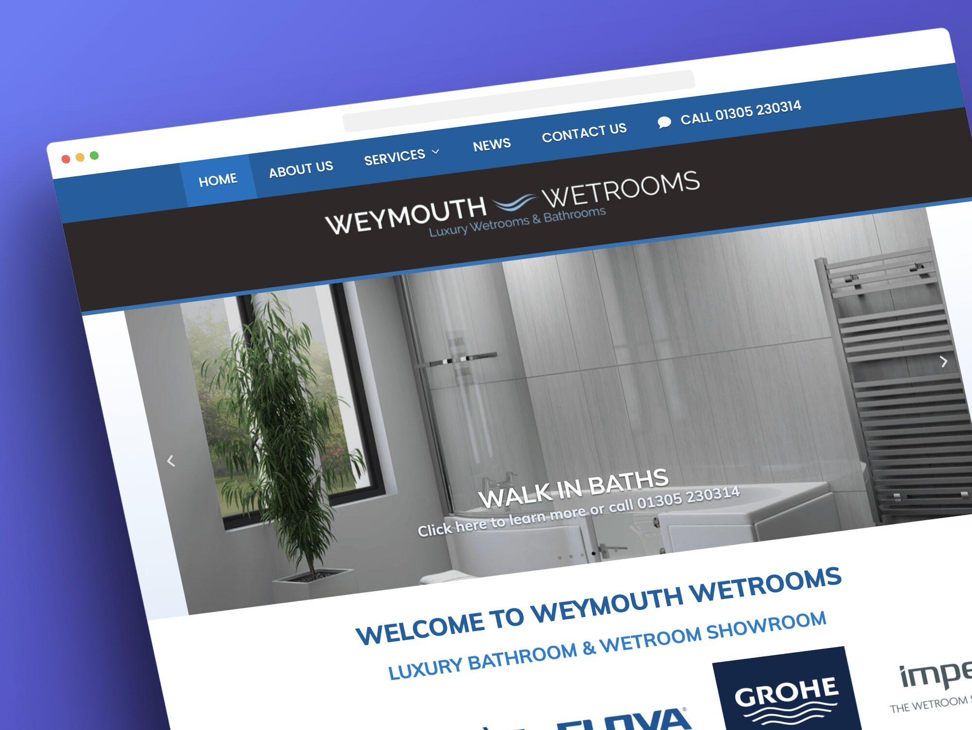 Weymouth Wetrooms render